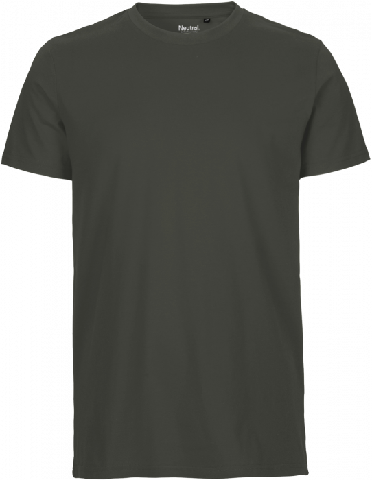 Neutral - Organic Fit Cotton T-Shirt - Charcoal