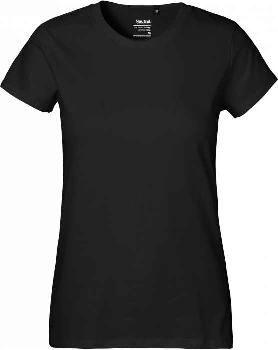 Neutral - Organic Cotton T-Shirt Women - Black
